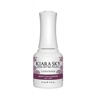 KIARA SKY – GEL POLISH - G445 GRAPE YOUR ATTENTION